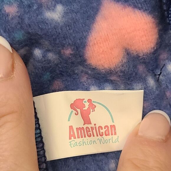 18" Doll Winter Outfit Nordic Fleece Jacket and Pants Faux Fur Trim - Picture 11 of 12